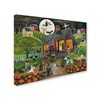 Trademark Fine Art Cheryl Bartley 'Ho Down Barn Dance Halloween' Canvas Art, 18x24 ALI12442-C1824GG